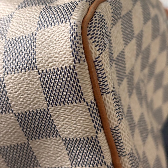 Louis Vuitton Speedy 25 Damier Azur Boston Bag 2009 France - Picture 7 of 10